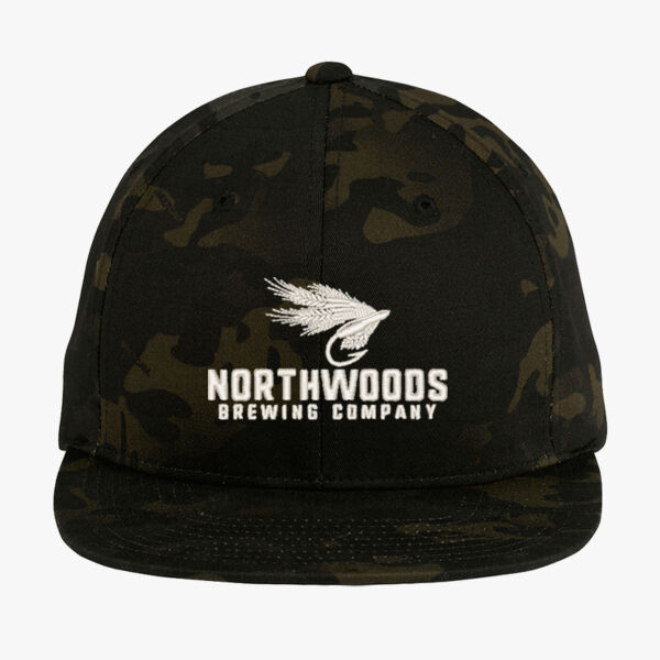 Sport-Tek® Yupoong® Flat Bill Snapback Cap Thumbnail