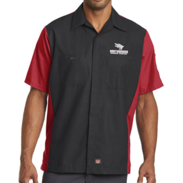 Red Kap® Short Sleeve Ripstop Crew Shirt Thumbnail